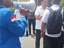 Demo Mahasiswa IMM-PMII Gugat Kinerja Kabag OPS Polresta Ambon: Penundaan Eksekusi Lahan Jadi Atensi Khusus Kapolda Maluku dan Mabes Polri