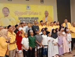 Golkar Maluku Gelar Pleno II: Bahas Konsolidasi Menuju Pemilu, Padukan Buka Puasa dan Santuni Yatim Piatu