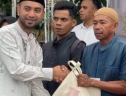 HIPMI Maluku Salurkan 586 Paket Sembako di Gong Perdamaian Ambon