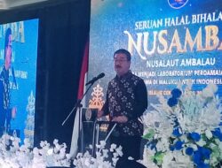 Gandong NUSAMBA Ditegaskan Simbol Toleransi dan Persatuan Maluku di Momentum Halal Bi Halal