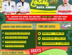 Cari Bintang Religi Muda, LASQI Kota Ambon Gelar Audisi