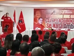 Musancab PDI-P Ambon: Kokohkan Struktur, Hadirkan Kerja Nyata untuk Rakyat